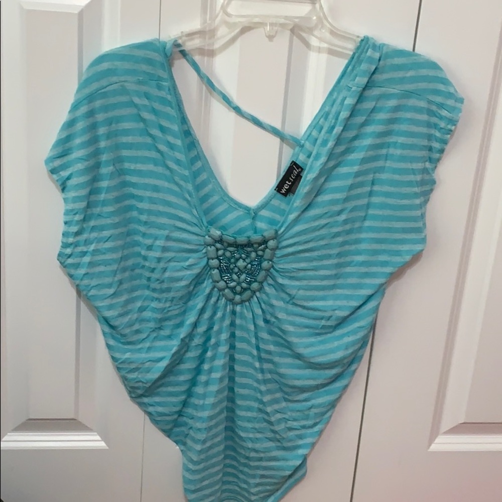 Light blue shirt